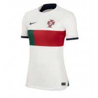 Camisa de time de futebol Portugal Replicas 2º Equipamento Feminina Mundo 2022 Manga Curta